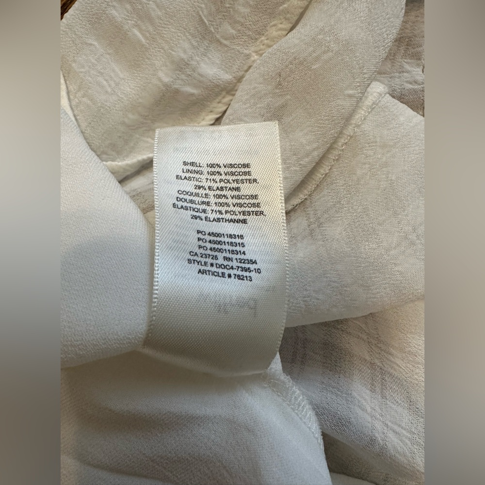 Aritzia Wilfred Strapless Smocked Dress - Picture 7 of 12